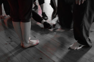 Danse libre à Roanne, proposé par Yolande Bertrand, Sessions de pratique
